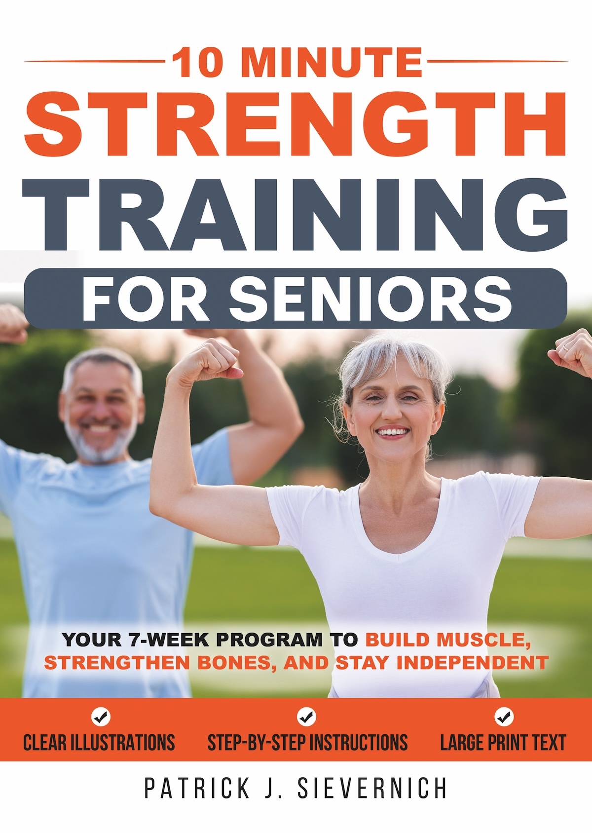 10 Minute Strength Training for Seniors book cover